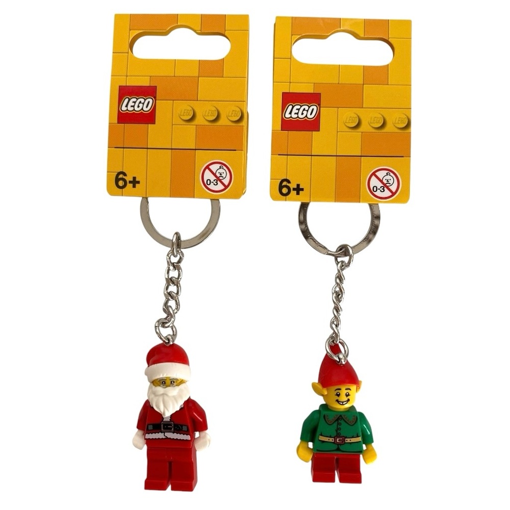 Lego Happy Santa Elf Key Chain Set - Picture 8 of 8